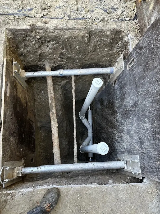Experienced plumber completing Gas Line Repair work in West Burlington